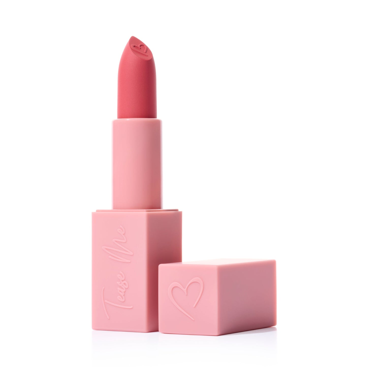 Lápiz labial Tease Me de Beauty Creations, 0,12 oz, color Late Date (rosa)