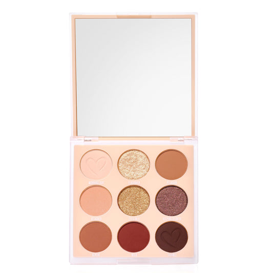 Paleta de sombras Nude X de Beauty Creations: Desire