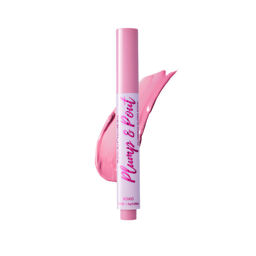 Brillo labial en barra Plump &amp; Plout de Beauty Creations - XoXo-Muted Soft Pink