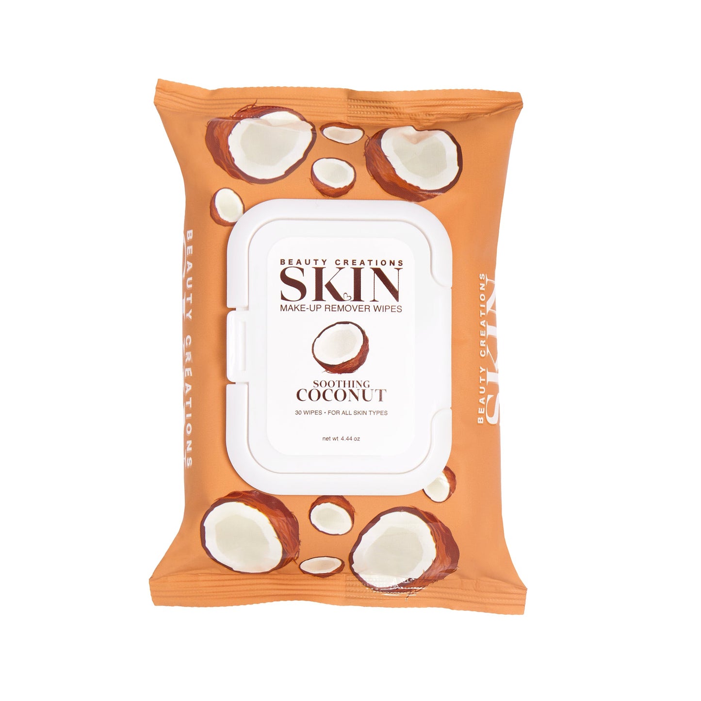 Beauty Creation Skin Make-Up Remover Wipes - Soothing Coconut