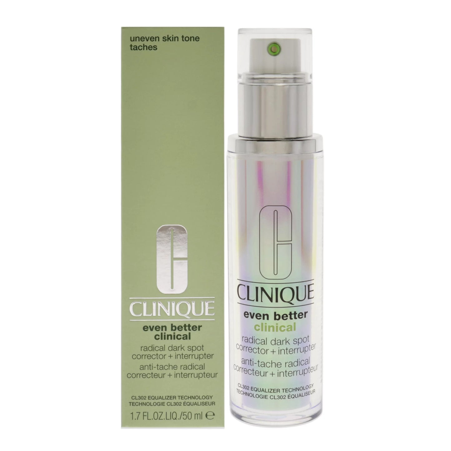 Corrector de manchas oscuras más interruptor Even Better Clinical de Clinique, 1,7 oz