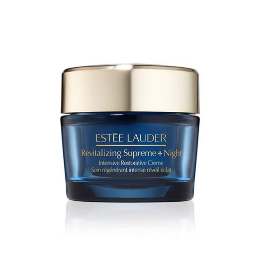 Estée Lauder Revitalizing Supreme+ Crema reparadora intensiva de noche de 1,7 oz: hidratación durante 24 horas