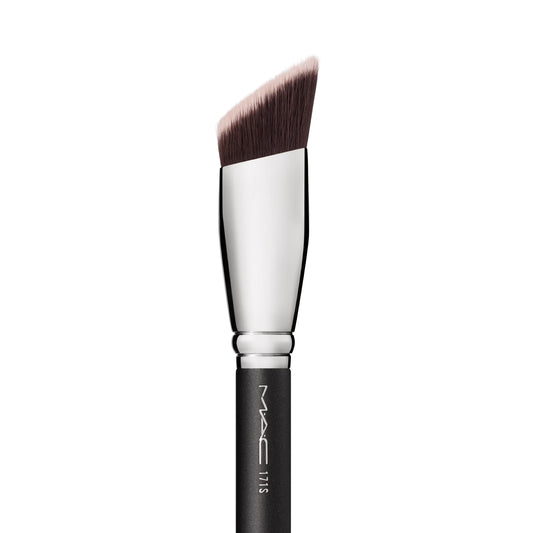 Brocha para todo el rostro MAC Comestics 171S Smooth-Edge - Negra