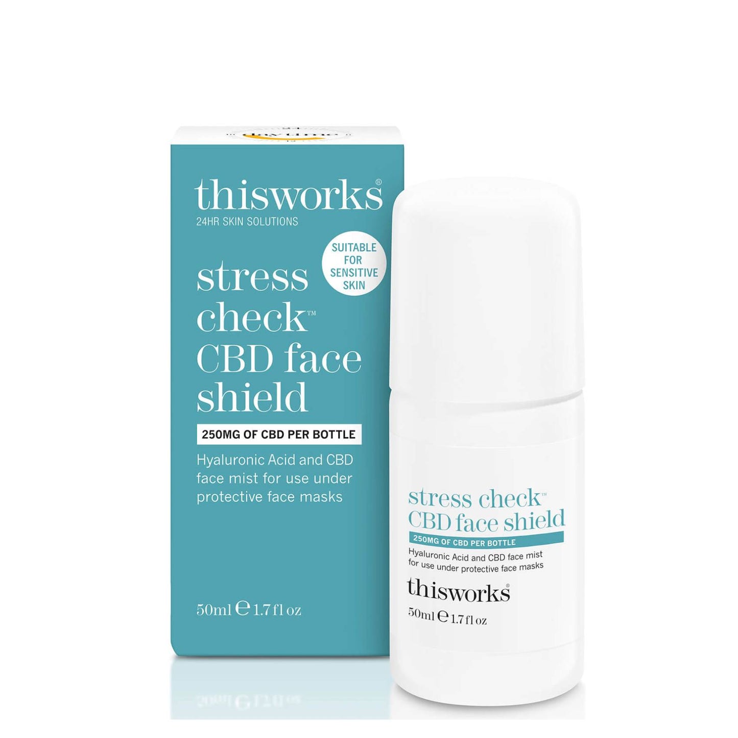 Protector facial con CBD de 1,6 oz de This Works Stress Check