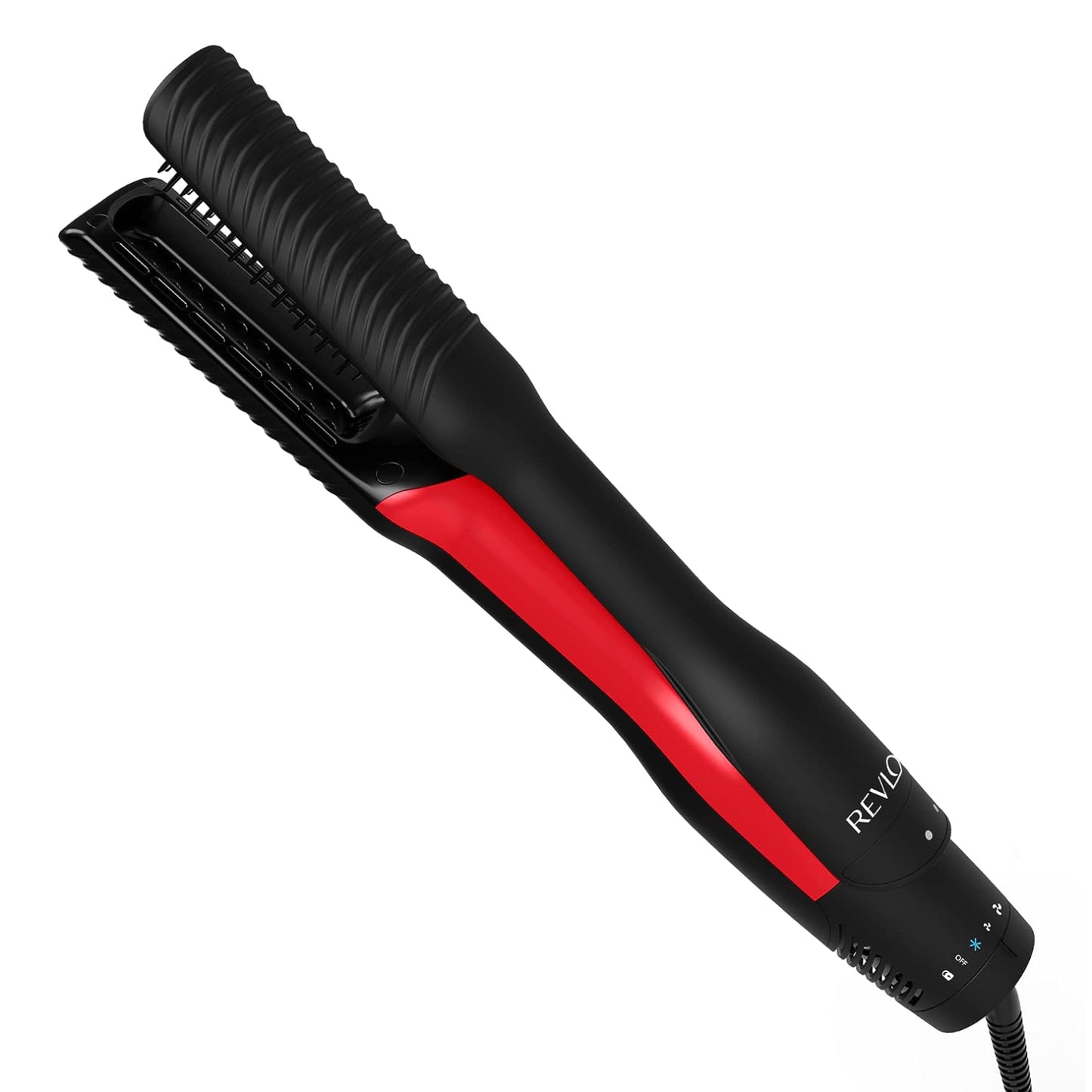 Secador de pelo Revlon RVDR5330 One-Step Dry and Straight - Negro/Rojo