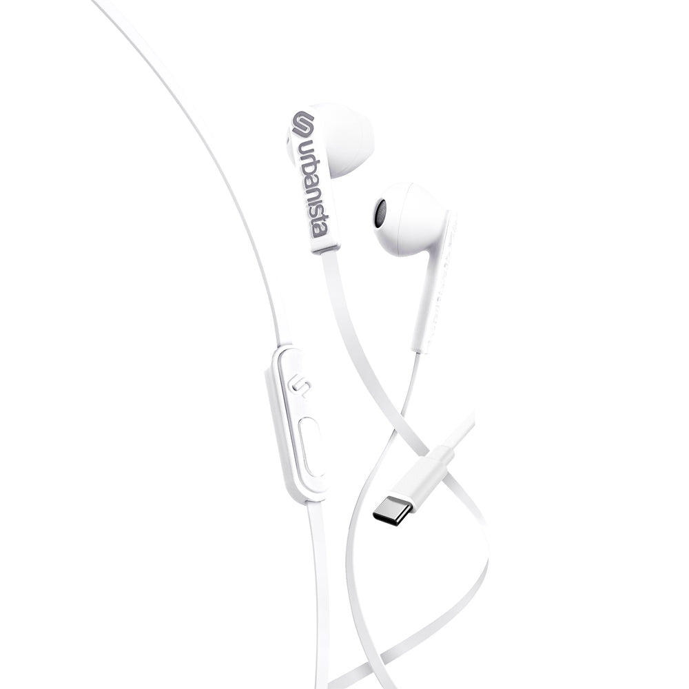 Auriculares con cable USB-C Urbanista San Francisco - Blanco puro