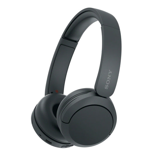 Sony WHCH520-B Wireless Over-the-Ear Headphones with Adjustable Headband - Black