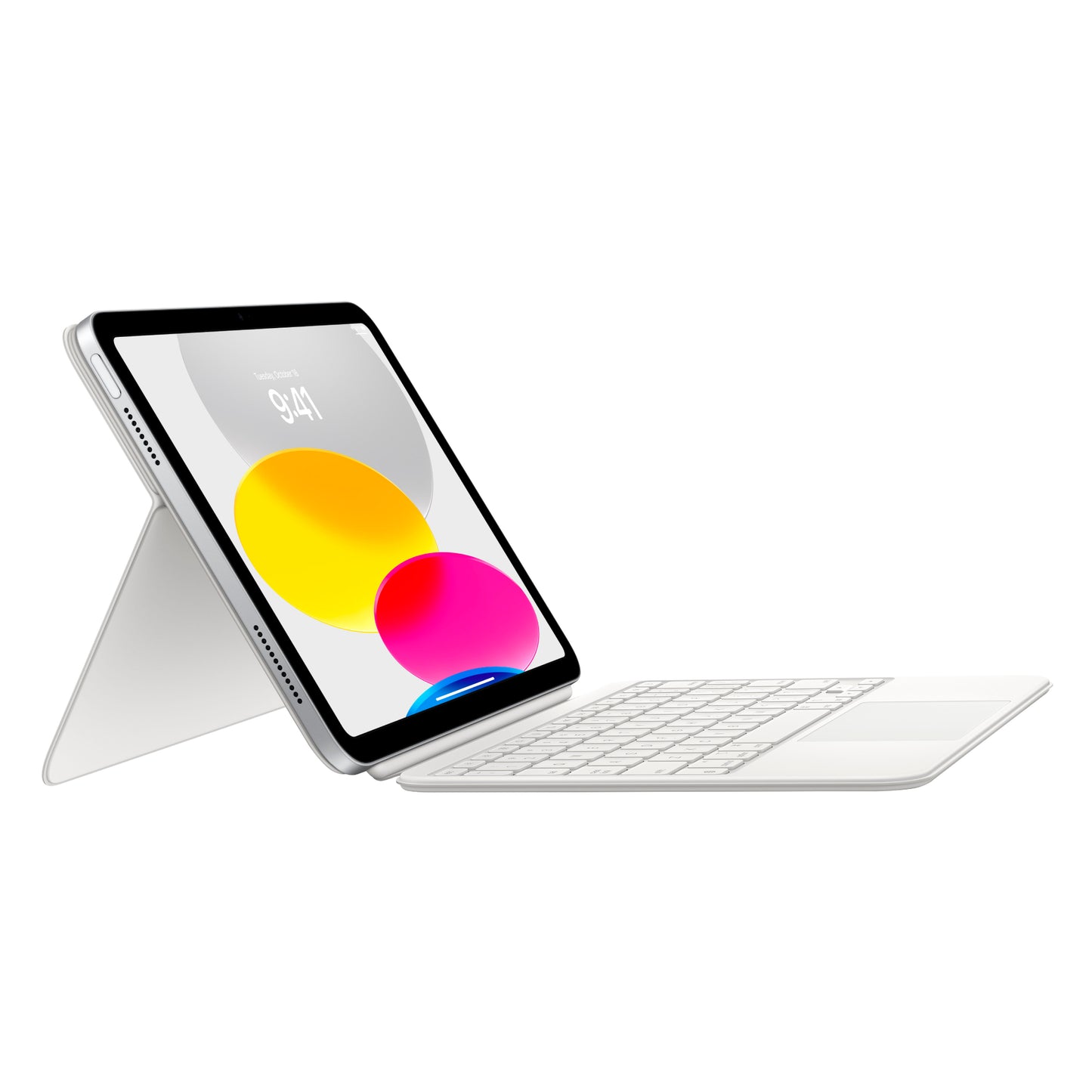 Funda con teclado Magic Keyboard de Apple para iPad de 10,9" (décima generación) - Blanco