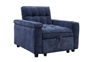 USA Blue Sleeping Chair