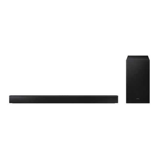 Sistema de barra de sonido Samsung HW-B550D serie B con subwoofer y DTS Virtual:X de 3.1 canales, color negro