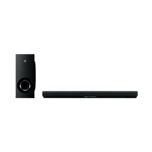 Barra de sonido Yamaha SR-B40A Dolby Atmos con subwoofer inalámbrico, color negro