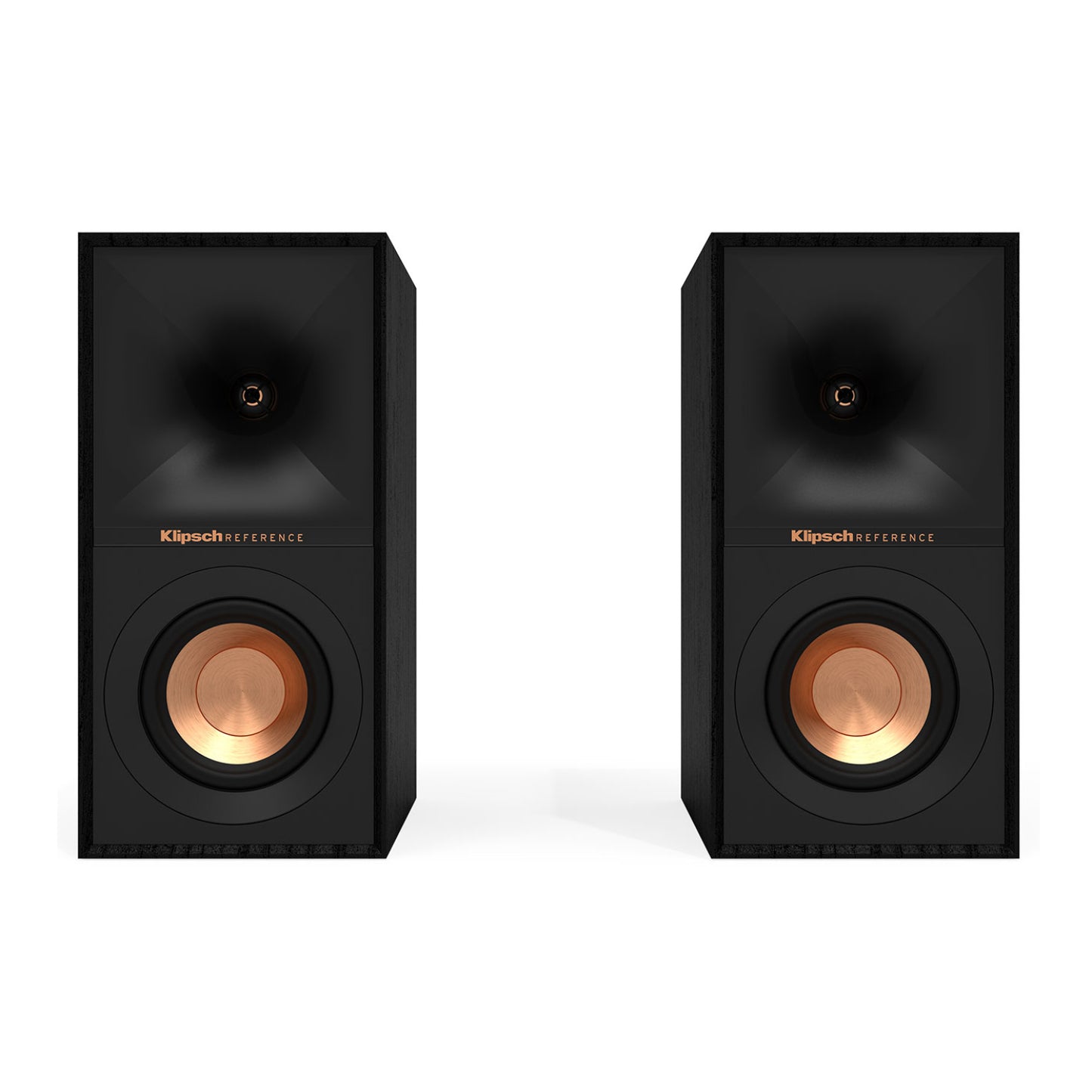 Par de altavoces de estantería Klipsch Reference R-40M, color negro