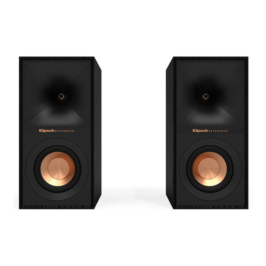 Klipsch Reference R-40M Bookshelf Speakers Pair, Black