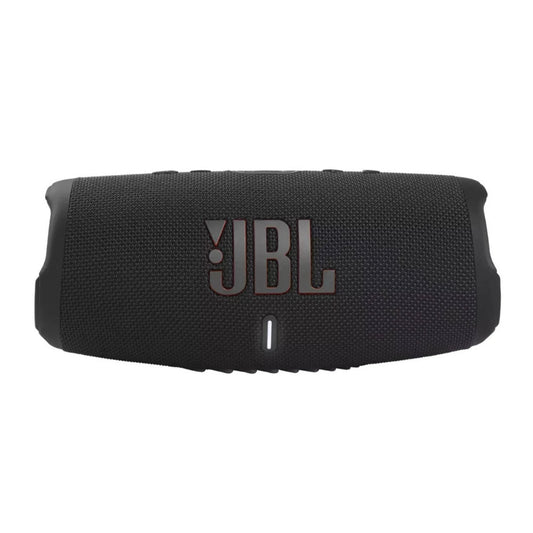 Altavoz Bluetooth portátil JBL Charge 5 con batería externa incorporada, color negro 