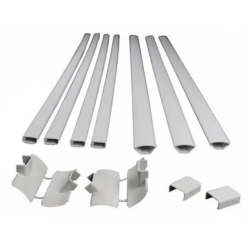 Legrand Wiremold CornerMate Cord Cover Kit - White - Curacao