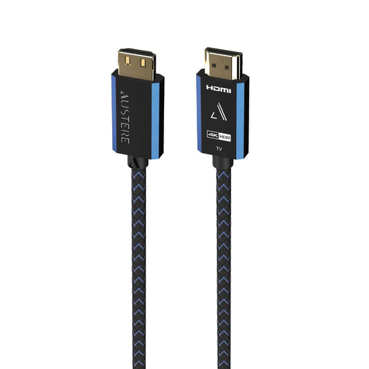 Cable HDMI 4K de 1,5 m de la serie V de Austere 5S4KHD215M, negro y azul 