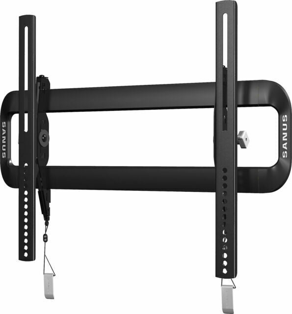 Soporte de pared inclinable para TV de 37" a 55" de Sanus Premium, color negro