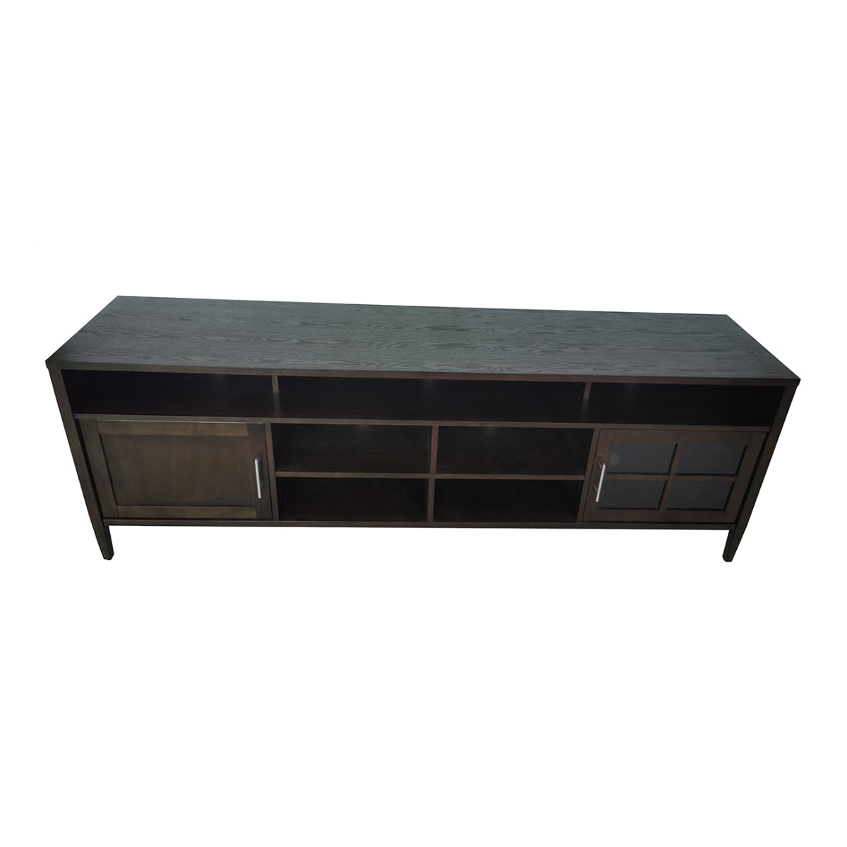 Lumi TV Console Cabinet for TVs up to 98" - Dark Brown