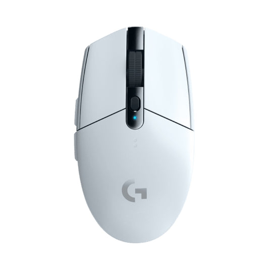 Ratón inalámbrico para juegos Logitech G305 Lightspeed con 6 botones programables, color blanco