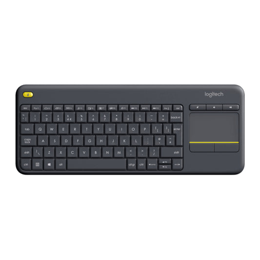 Logitech K400 Plus Wireless Touch Keyboard - Black