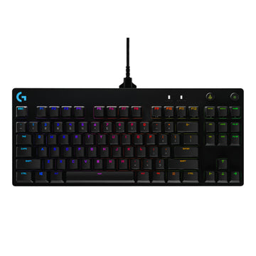 Logitech Pro Gaming Keyboard with Mechanical Switches - Black