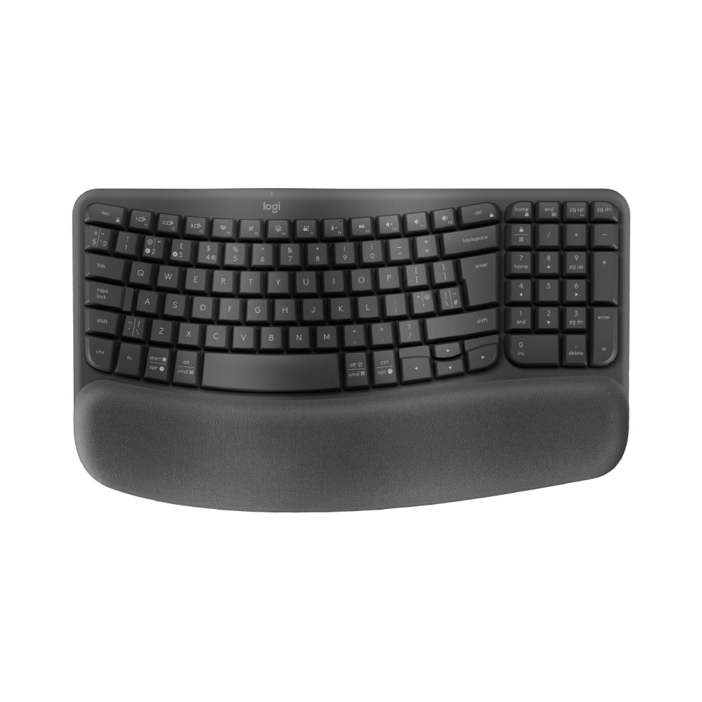 Teclado Bluetooth Logitech Wave Keys - Negro