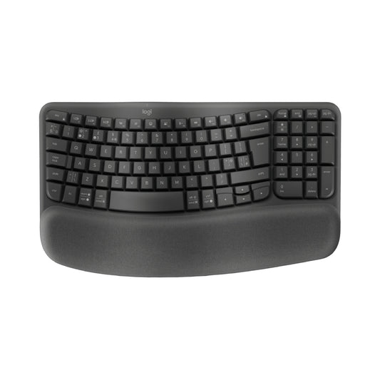 Logitech Wave Keys Bluetooth Keyboard - Black