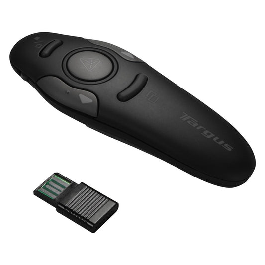 Targus Wireless USB Presenter with Laser Pointer - Black