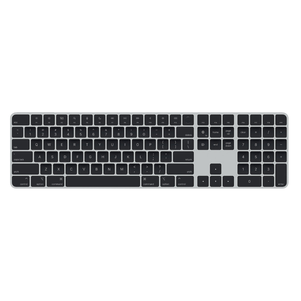 Teclado Apple Magic Keyboard con Touch ID y teclado numérico para Mac: teclas negras