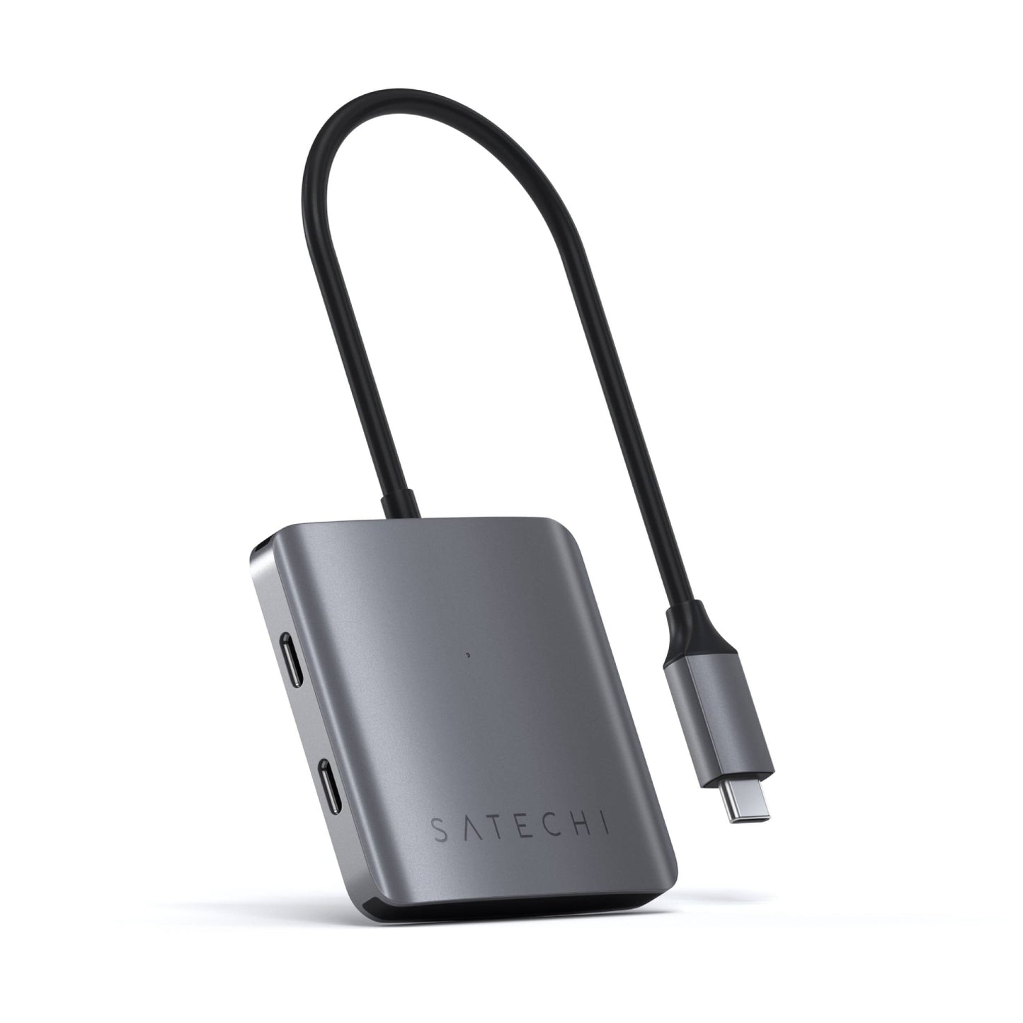 Concentrador USB-C de 4 puertos Satechi - Gris espacial