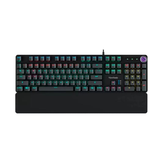 Teclado mecánico para gamers con iluminación ViewSonic KU535 - Negro