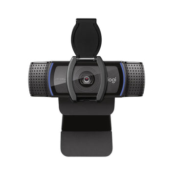 Cámara web Logitech 960-001257 C920s Pro HD, color negro 