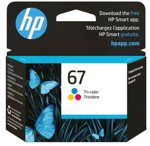 HP 67 3YM55AN/140 Ink Cartridge - Tri-Color