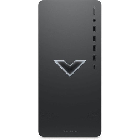 HP Victus TG02/0020 15L Gaming Desktop - Intel Core i5-12400F with 8GB Memory, NVIDIA GeForce RTX 2060, 512GB SSD - Mica Silver