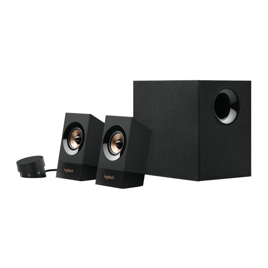 Sistema de altavoces de 2.1 canales con subwoofer Logitech Z533, color negro
