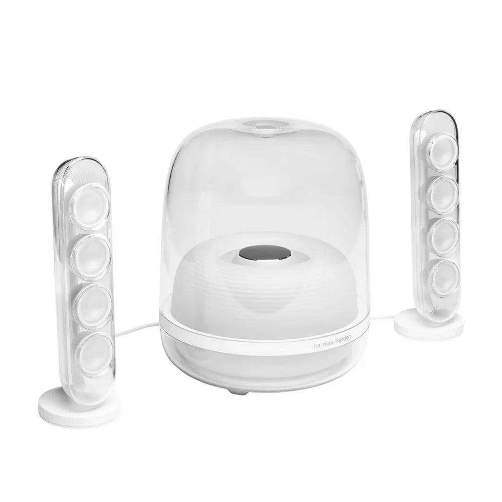 Harman Kardon SoundSticks 4 Bluetooth Speaker System, White– Curacao