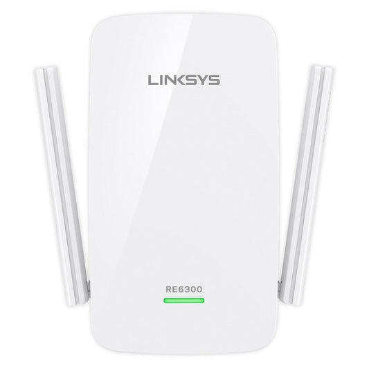 Extensor de rango Linksys RE6300 AC750 BOOST Extensor de Wi-Fi - Blanco