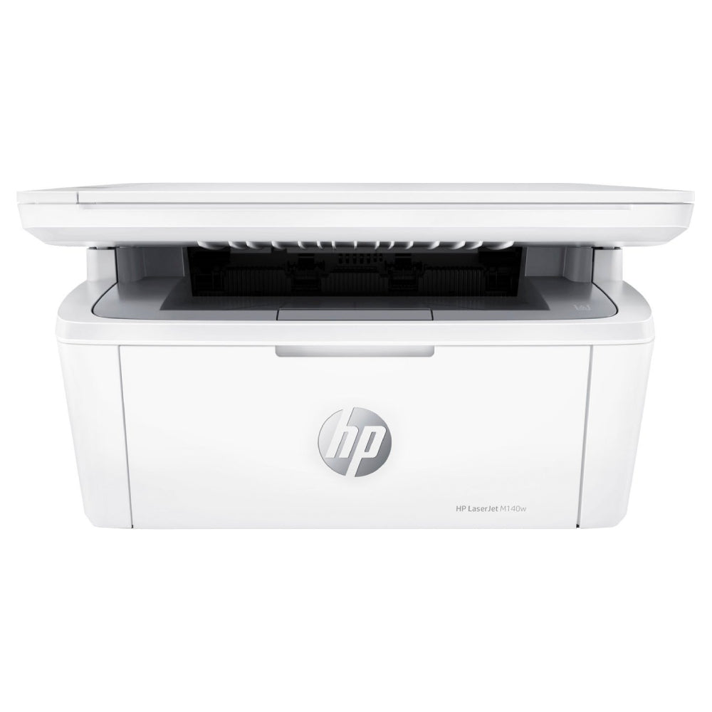 HP LaserJet M140w Wireless Black and White Printer - White