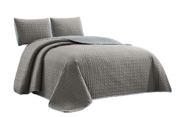 ESCA Piper Reversible Queen Size (3 Piece) Bedspread - Assorted