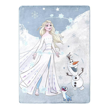 Manta de tacto sedoso con diseño de Frozen 2 de Disney