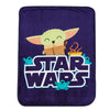 Star Wars The Mandalorian Snack is the Way Silk Touch Sherpa Throw
