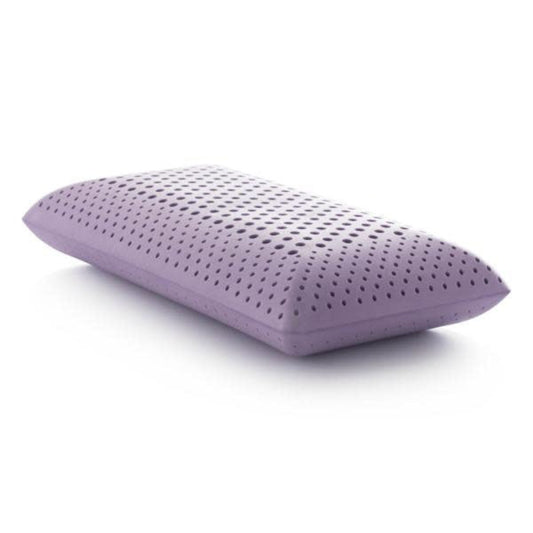 Almohada de espuma viscoelástica tamaño king con infusión de lavanda y Activedough de Malouf, color blanco