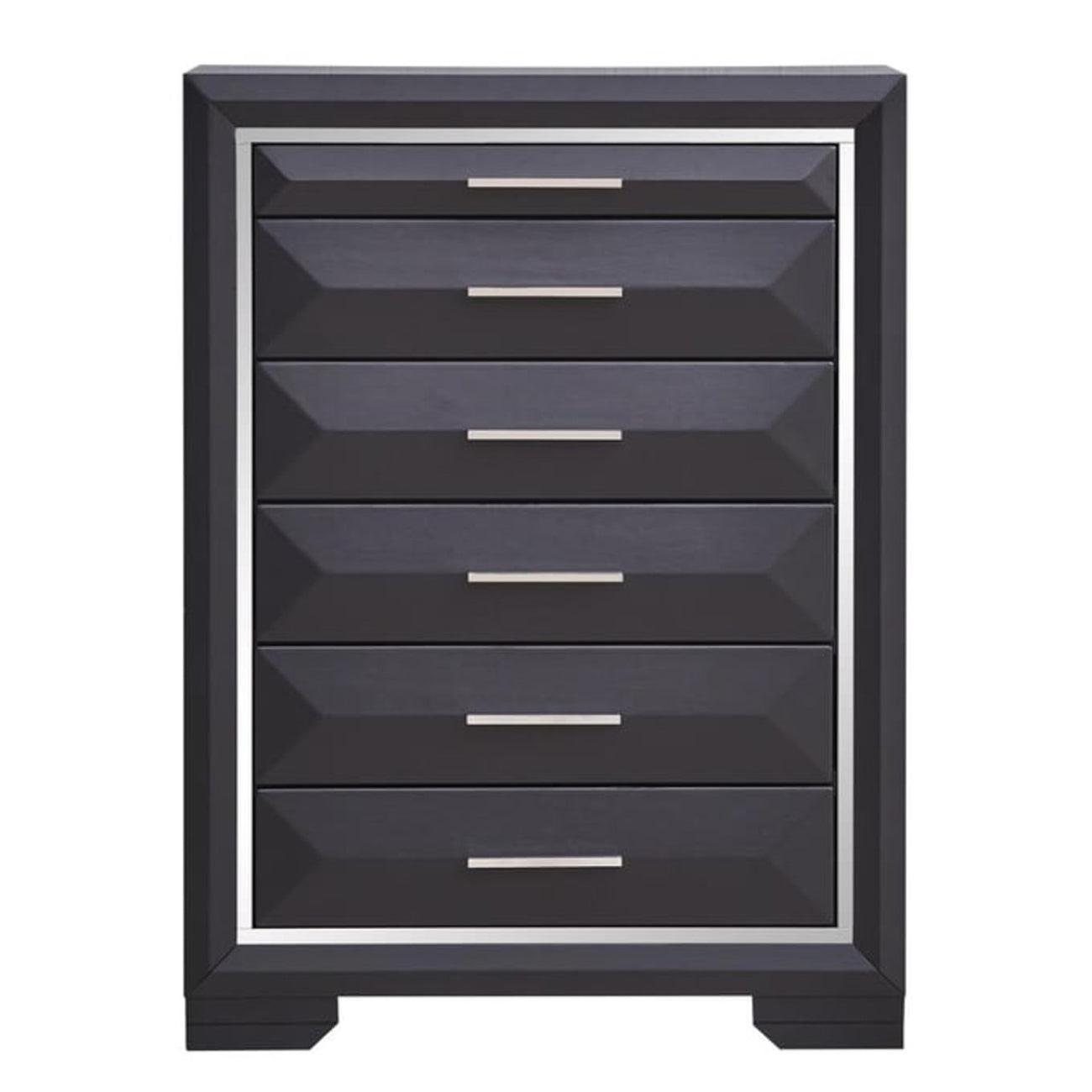 Chest with 5 Drawers by Best Home - Charcoal