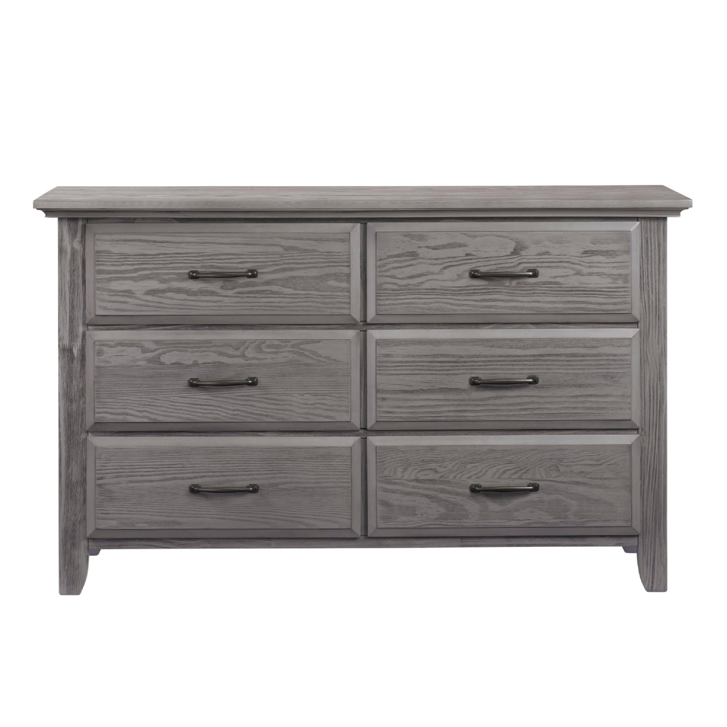 Chandler 56" Dresser with 6 Drawers by Soho Baby - Graphite Gray