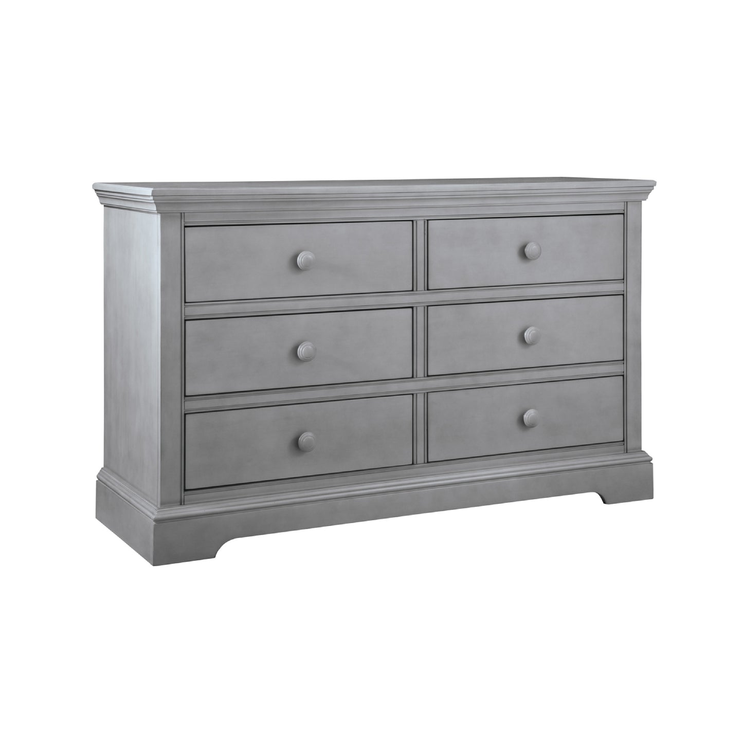 Hanley 55" Dresser with 6 Drawers by Westwood Baby - Gray