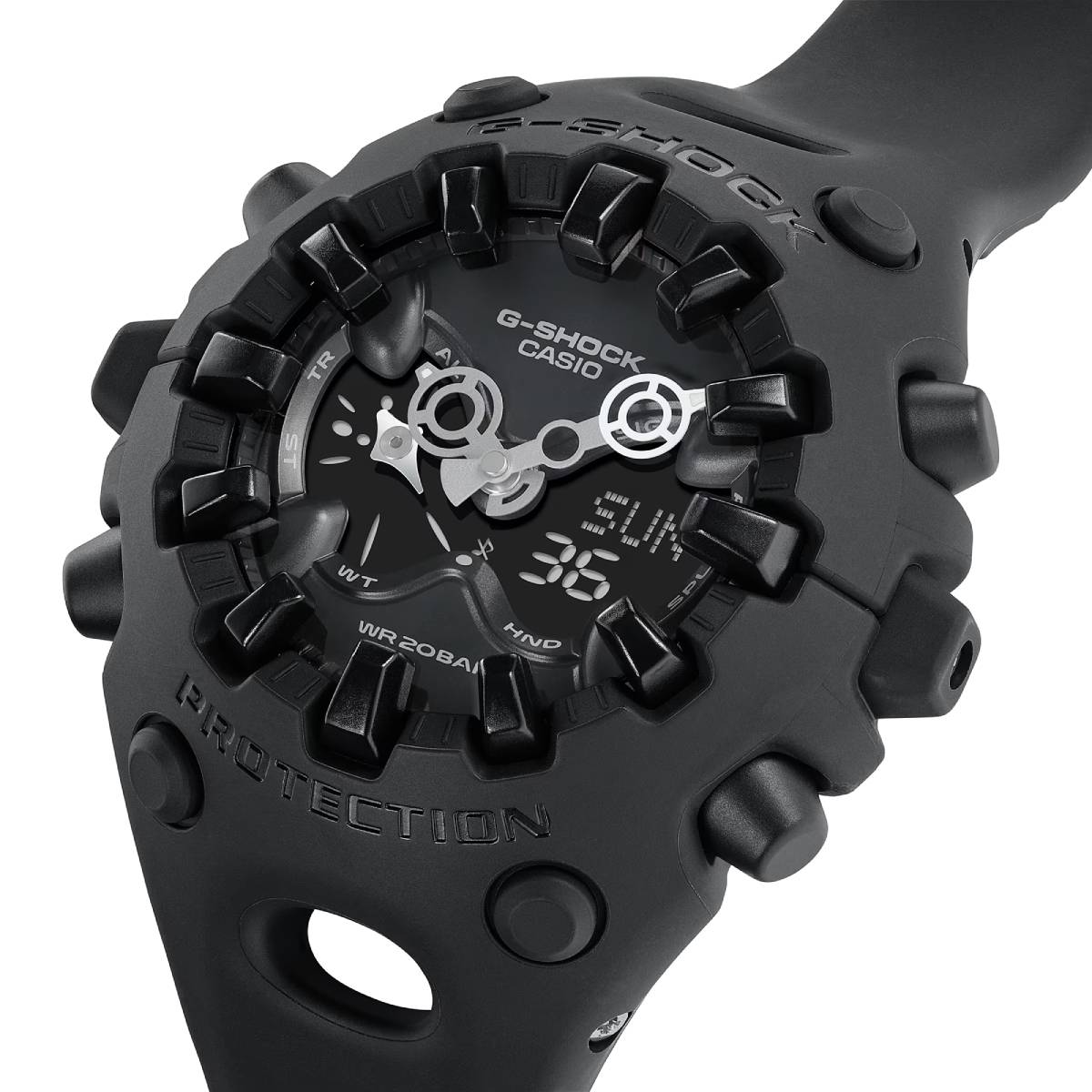 Casio G-Shock GVA01 Series Unisex 58.2mm Ana Digi Strap Watch
