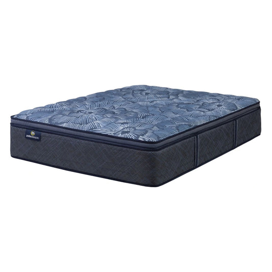 Serta Perfect Sleeper Cobalt Calm Medium Twin Mattress, Blue/Gray