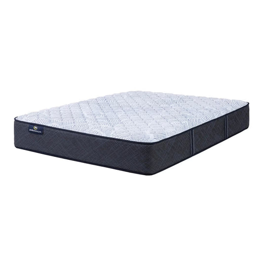 Serta Perfect Sleeper Blue Lagoon Firm Twin XL Mattress, Blue/White