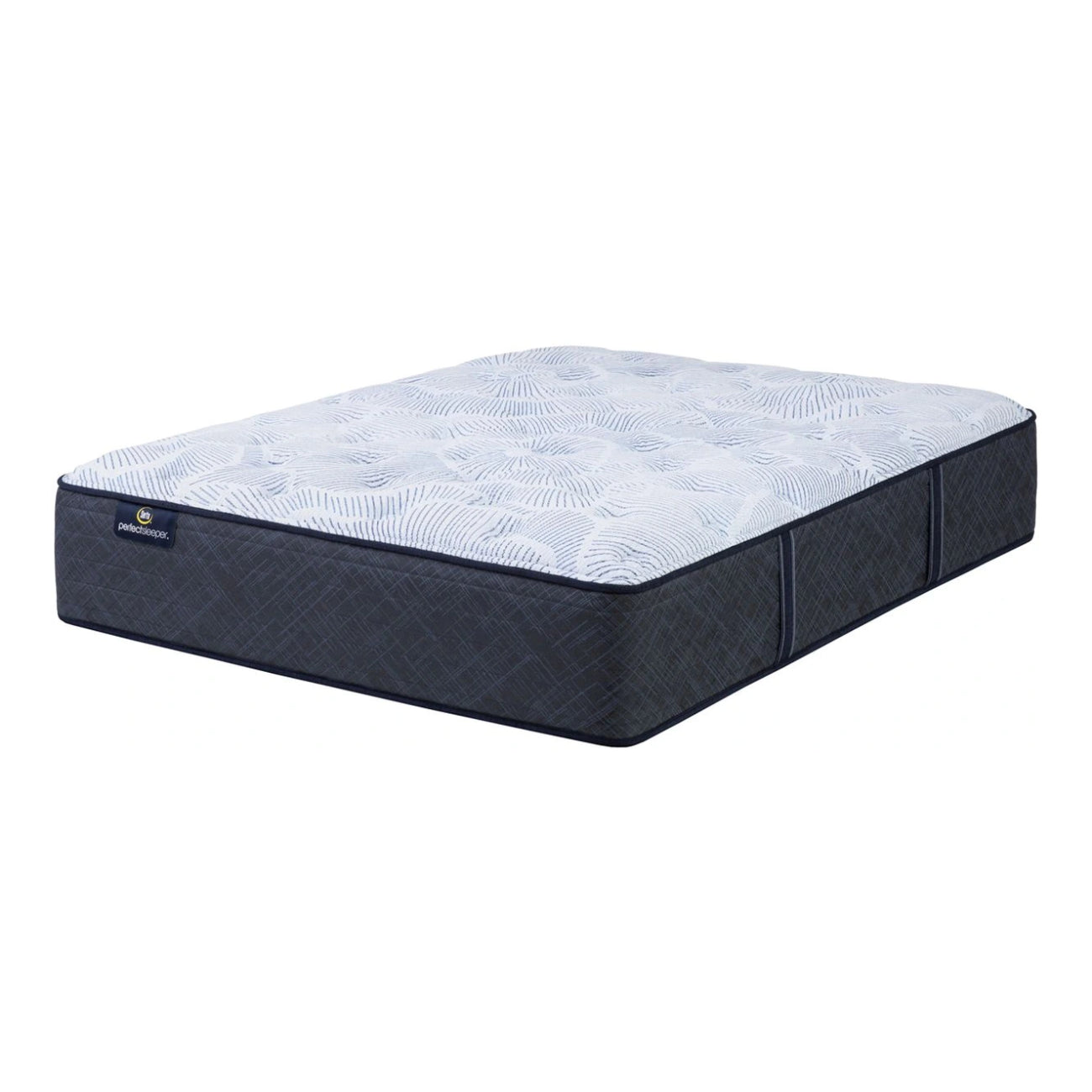 Serta Perfect Sleeper Lagoon Nights Twin Mattress, Blue/White