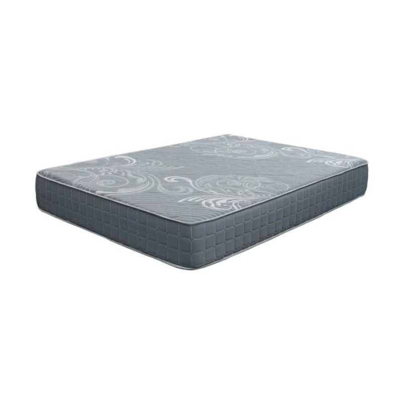 Colchón de espuma viscoelástica firme Comfort Bedding Arnette, color gris, tamaño individual